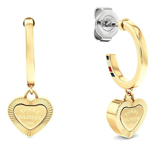 Tommy hilfiger Layered Heart Hoop Orecchini 2781014