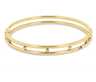 Tommy Hilfiger Bracciale Massiccio Di Lusso Con Cristalli 2780611