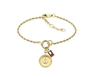 Tommy hilfiger Luxury gold-plated Bracciale Nautical Charms 2781030