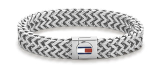 Tommy hilfiger bracciale massiccio da uomo in acciaio 2790245