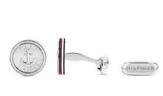 Tommy hilfiger Modern steel cufflinks Anchor 2790701