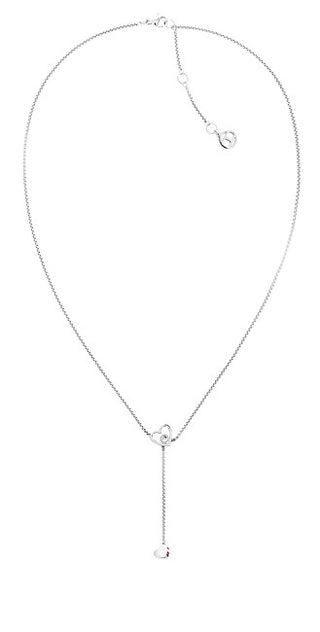 Tommy hilfiger Collana in acciaio moderna con cuoricini Hanging Heart 2780671