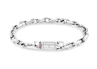 Tommy hilfiger Modern steel Bracciale Iconic Hardware 2790715 - Length: 19 cm