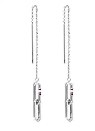 Tommy hilfiger Fashionable long steel Orecchini 2780198