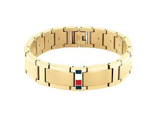 Tommy Hilfiger Bracciale In Acciaio Placcato Oro Jameson 2790658