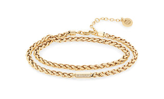 Tommy Hilfiger Double Bracelet Gold-Plated Fashion 2780876 