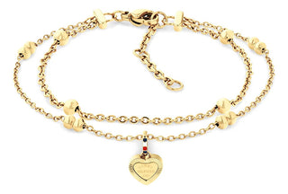 Tommy hilfiger Fashionable gold-plated double Bracciale Layered 2781012