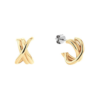 Tommy Hilfiger Luxury Rings Gold Plated Nautical Knot 2780993 
