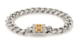 Tommy Hilfiger Bracciale In Acciaio Bicolore Senza Tempo Monogram 2790463