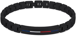 Tommy Hilfiger Bracciale In Acciaio Nero Senza Tempo 2790312