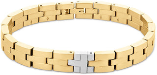 Tommy Hilfiger Bracciale In Acciaio Dorato Senza Tempo 2790298
