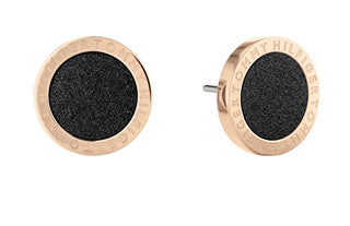 Tommy Hilfiger Fantasiosos pendientes bicolor de bronce con piedras Dust 2780705 