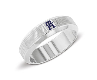 Tommy hilfiger Steel Anello da uomo Pattern 2790574 - Circuit: 62 mm