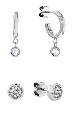 Tommy Hilfiger Juego Original de Pendientes de Lujo 2780975 