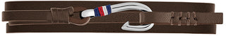 Tommy hilfiger Men's leather Bracciale TH2790191 - Length: 19.5 cm