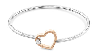 Tommy Hilfiger Bracciale Bicolore Solido Con Cuore Minimal Hearts 2780760