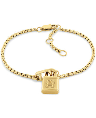 Tommy Hilfiger Bracciale Placcato Oro Per Donna American Icon 2780943