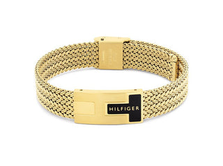 Tommy hilfiger Gold-plated men´s Bracciale Nautical Mesh 2790706