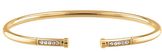 Tommy hilfiger Gold-plated solid Bracciale with crystals TH2780251