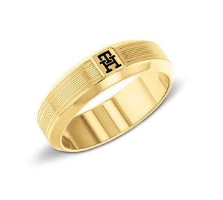 Tommy Hilfiger Anillo chapado en oro para hombre Modelo 2790575 - Circunferencia: 64 Mm 