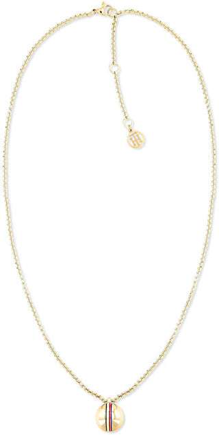 Tommy Hilfiger Affascinante Collana Dorata Con Pendente 2780492