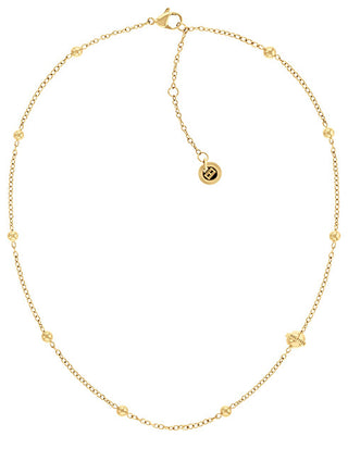 Tommy hilfiger Raffinato collana placcata oro da donna Metallic Orb 2780817