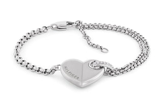 Tommy Hilfiger Affascinante Bracciale In Acciaio Con Cuore Bold Heart 2780928