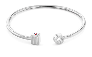 Tommy Hilfiger Elegante Bracciale In Acciaio Massiccio 2780696