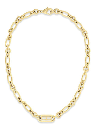 Tommy Hilfiger Collar chapado en oro sin Tempo New Mellie 2780973 