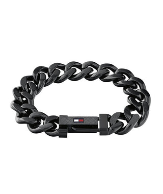 Tommy Hilfiger Wild 2790639 Black Steel Distinctive Bracelet 
