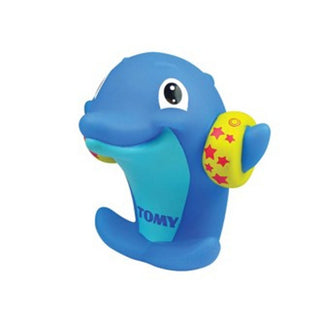 Tomy, Toomies, Water Whistlers Siffl'Eau, Bath Dolphin, Unisex, 9+ mesi