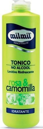 Mil Mil Tonico Lenitivo Rinfrescante Per Il Viso Alla Rosa E Camomilla No Alcool 500 Ml