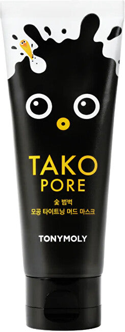 Tony Moly Tako Porenreinigende Gesichtsmaske (Holzkohle-Schlammmaske) 100 g