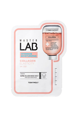 Straffende Tuchmaske mit Kollagen TonyMoly Master Lab für das Gesicht 19 g
