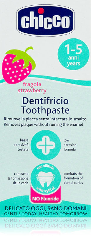 Chicco 1-5 Anni Dentifricio Per Bambini Fragola 50ml — Igiene orale