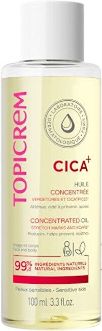 Topicrem Olio Concentrato Per Smagliature E Cicatrici Cica+ (Olio Concentrato Per Smagliature E Cicatrici) 100 Ml