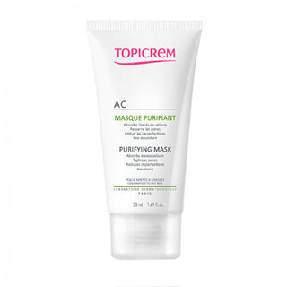 Topicrem Maschera Detergente Per Pelli Grasse E Miste Ac (Purifying Mask) 50 Ml