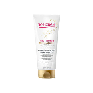 Topicrem Lozione Corpo Idratante Intensa Con Glitter (Ultra-Moisturizing Sparkling Body) 200 Ml