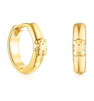 Tous Basics 1003912000 Orecchini A Cerchio Placcati Oro