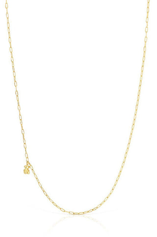 Tous Bold Bear Gold Plated Chain 1003886100 