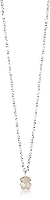 Tous Collana In Argento Con Orsetto Di Perle Icon Color 1000145900 (Catena, Pendente)