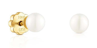 Tous Gold Earrings With Real Pearl 1003595900 