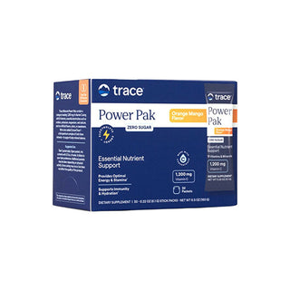 Trace Minerals Power Pak Elettroliti Arancia Mango 30 Bustine