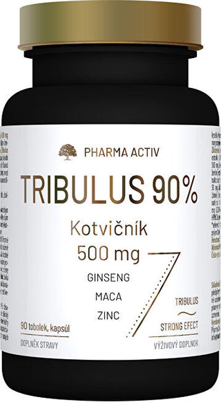 Pharma activ Tribulus 90% Tribulus 500 mg, 90 cápsulas