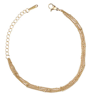 Emily Westwood Bracciale Triplo Placcato Oro Myelisse Ewb250358G