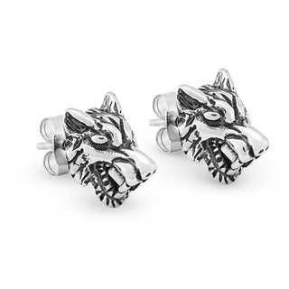 Troli Orecchini In Acciaio Di Design Tiger Ks-146