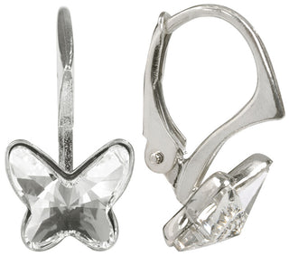 Levien Boucles d'oreilles en cristal d'argent pour filles 