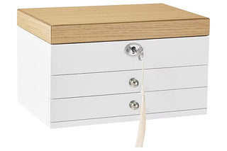 Troli Jow15Wnv1 Jewelry Box/Organizer With Mirror 