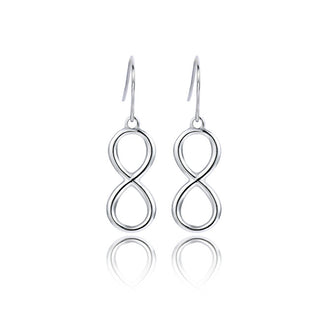 Troli Eleganti Orecchini Infinity In Acciaio Vse005Sb-Pet