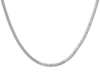 Troli Elegante Collana In Acciaio